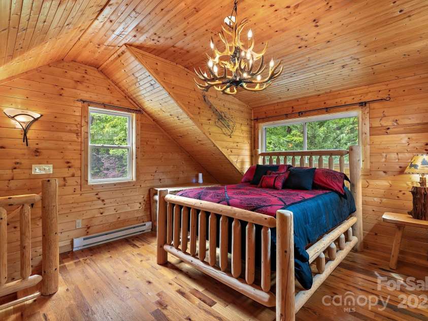 1158 Staghorn Road, Purlear, NC 28665.  MLS# CAR4210879, YatesRealty ID 2985. Loft Bedroom Suite