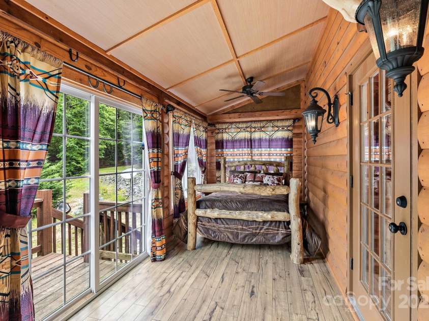 1158 Staghorn Road, Purlear, NC 28665.  MLS# CAR4210879, YatesRealty ID 2985. Sun Room