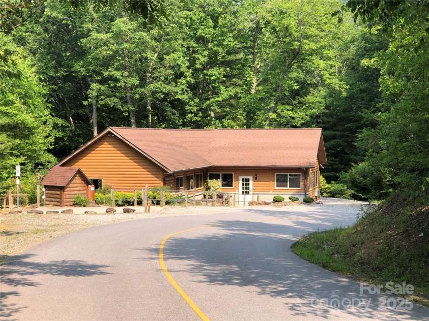1158 Staghorn Road, Purlear, NC 28665.  MLS# CAR4210879, YatesRealty ID 2985. The Buck Mountain Community Center is available to residents for parties and events.
