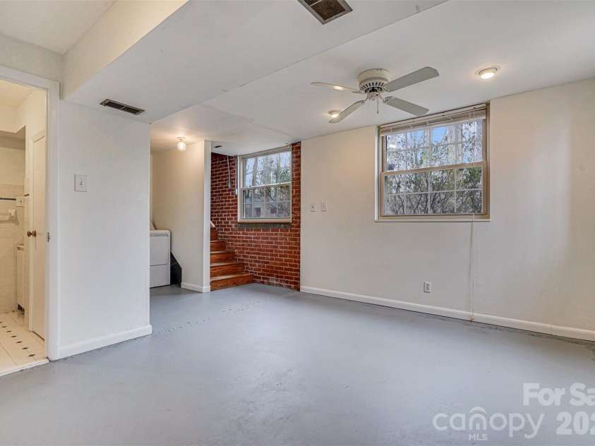 811 Parkwood Road, Shelby, NC 28150.  MLS# CAR4351663, YatesRealty ID 2985. Laundry nook in basement