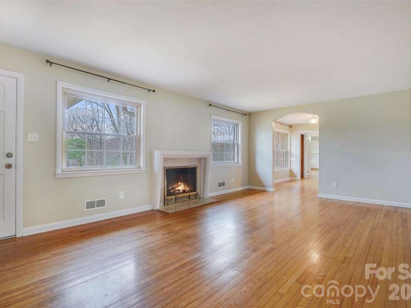 811 Parkwood Road, Shelby, NC 28150.  MLS# CAR4351663, YatesRealty ID 2985. ...with elegant marble surround and unique mantle.