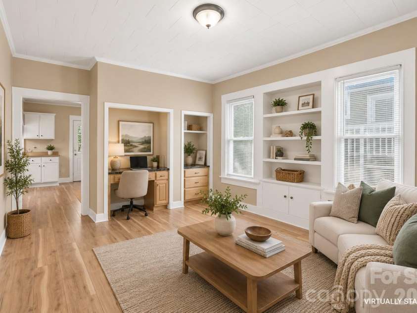 497 Washington Street, Cramerton, NC 28032.  MLS# CAR4391840, YatesRealty ID 29854. Virtually Staged