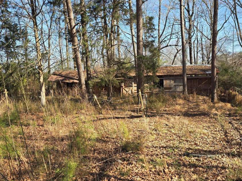 5323 New Hope Road, Belmont, NC 28012.  MLS# CAR4338697, YatesRealty ID 2986. Old Stables at rear of property