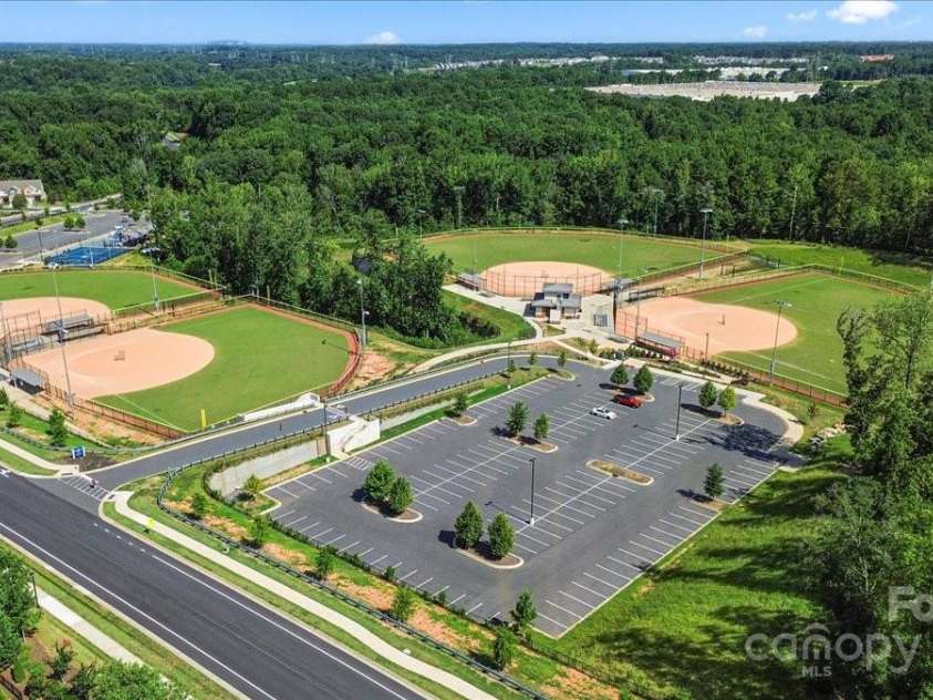 2414 Kayleb Point Circle, Fort Mill, SC 29715.  MLS# CAR4284986, YatesRealty ID 29864. Baseball fields
