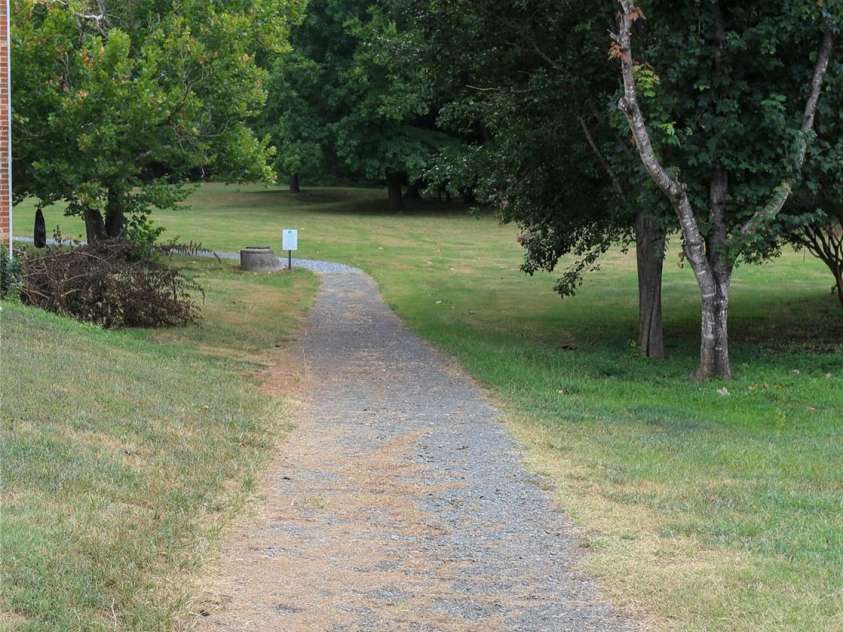 14406 Gadwall Court, Charlotte, NC 28273.  MLS# CAR4283089, YatesRealty ID 29877. Neighborhood walking trail
