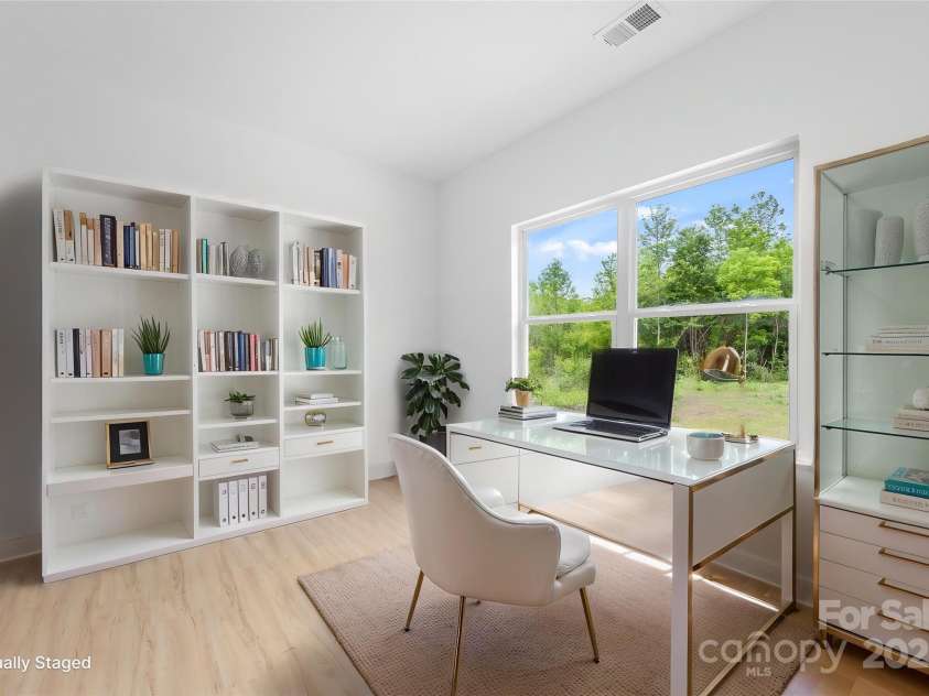 5125 Carden Drive, Charlotte, NC 28227.  MLS# CAR4250454, YatesRealty ID 29879. Office- Virtual Staged.