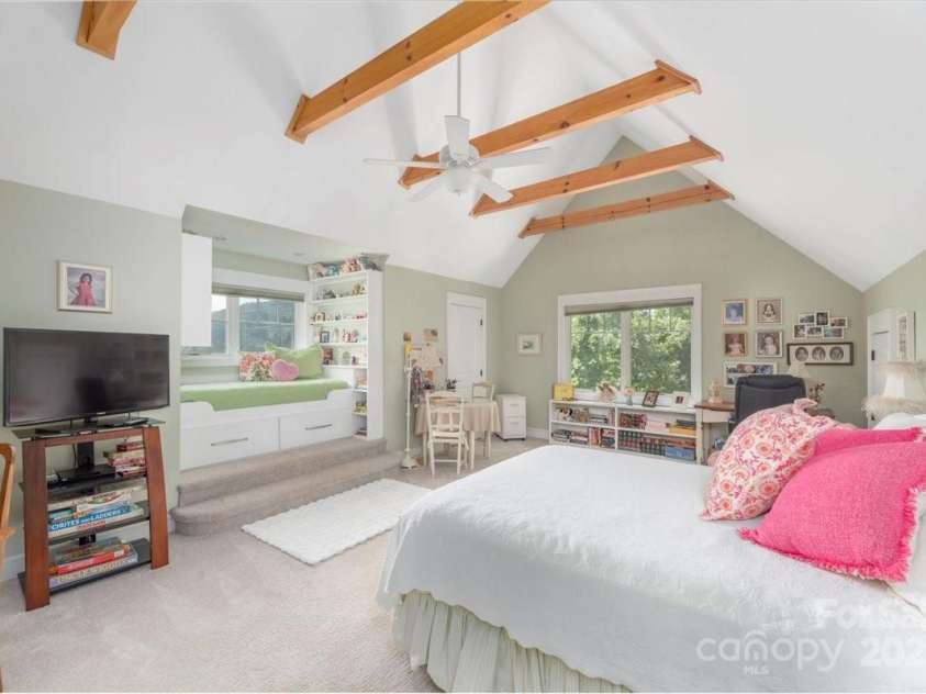 316 Fincher Mountain Road, Waynesville, NC 28785.  MLS# CAR4286052, YatesRealty ID 29881. Second primary bedroom