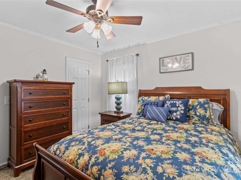 648 Odell School Road, Concord, NC 28027.  MLS# CAR4260231, YatesRealty ID 29897. Bedroom 3