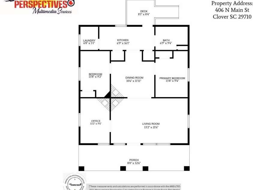 406 Main Street, Clover, SC 29710.  MLS# CAR4279553, YatesRealty ID 29899. 
