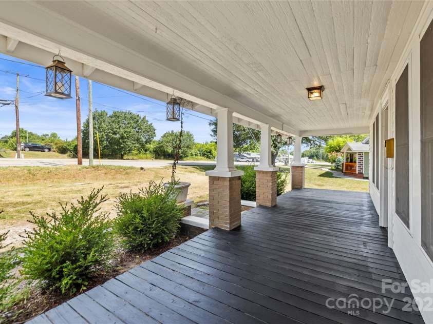 406 Main Street, Clover, SC 29710.  MLS# CAR4279553, YatesRealty ID 29899. Covered front porch