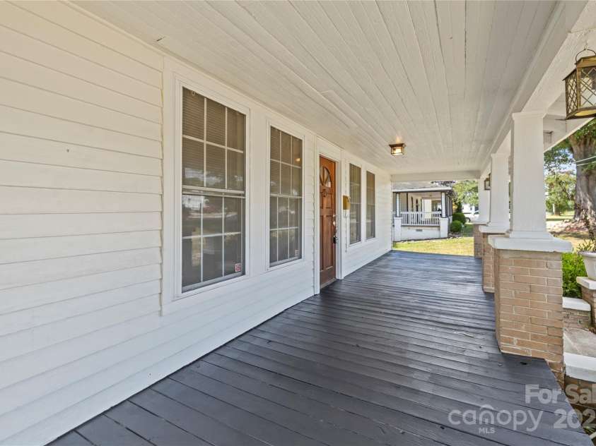 406 Main Street, Clover, SC 29710.  MLS# CAR4279553, YatesRealty ID 29899. Covered front porch