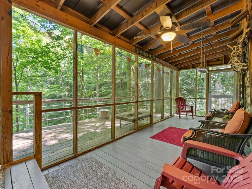 755 Pearson Falls Road, Saluda, NC 28773.  MLS# CAR4279313, YatesRealty ID 29902. 
