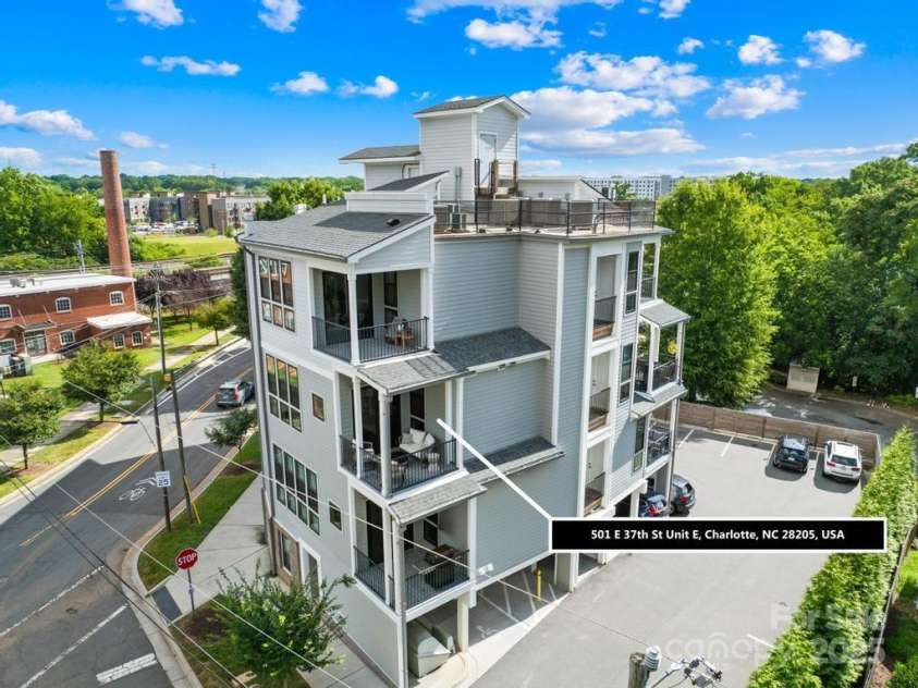 501 37th Street, Charlotte, NC 28205.  MLS# CAR4277039, YatesRealty ID 29909. 