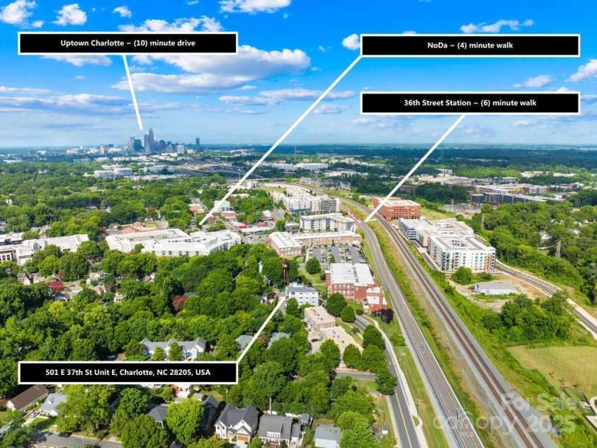 501 37th Street, Charlotte, NC 28205.  MLS# CAR4277039, YatesRealty ID 29909. 