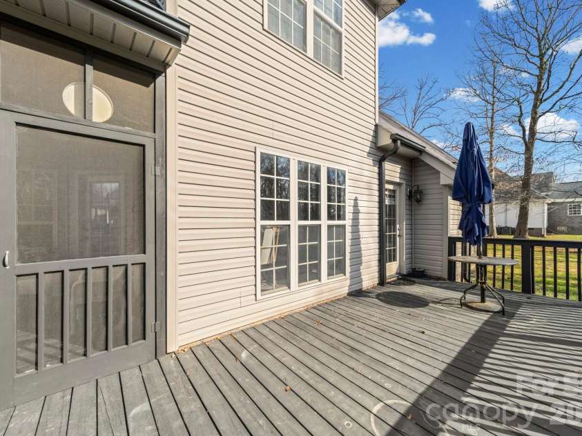 3616 Haigler Road, Monroe, NC 28110.  MLS# CAR4336855, YatesRealty ID 2991. 10x20 Deck