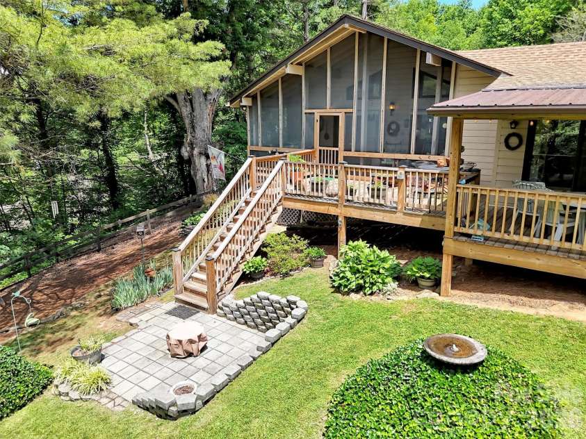 72 Sanctuary Road, Maggie Valley, NC 28751.  MLS# CAR4387632, YatesRealty ID 29910. 