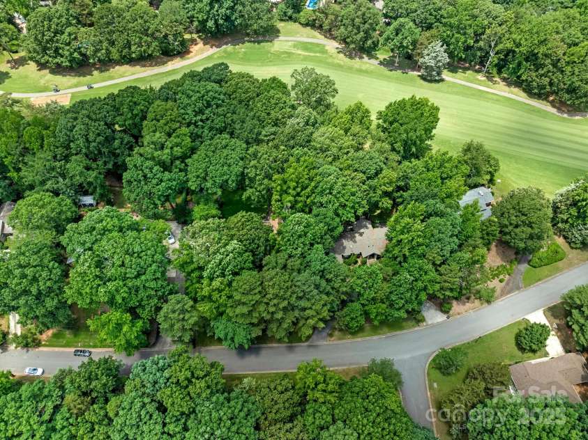3310 Windbluff Drive, Charlotte, NC 28277.  MLS# CAR4269901, YatesRealty ID 29923. View of Property on Golf Course