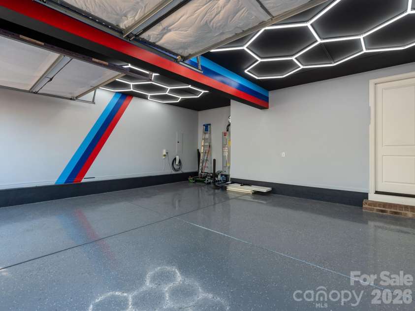 1020 Sharon Amity Road, Charlotte, NC 28211.  MLS# CAR4385518, YatesRealty ID 29929. Epoxy Floor Garage