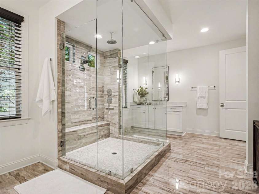 1020 Sharon Amity Road, Charlotte, NC 28211.  MLS# CAR4385518, YatesRealty ID 29929. Primary Bathroom