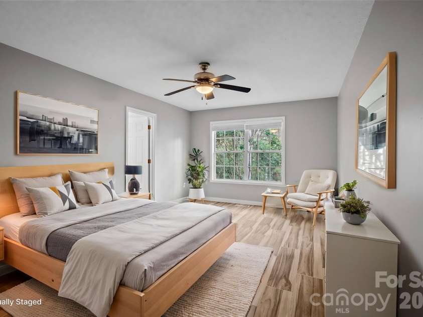 2 Manakiki Court, Etowah, NC 28729.  MLS# CAR4389723, YatesRealty ID 29934. Virtually Staged