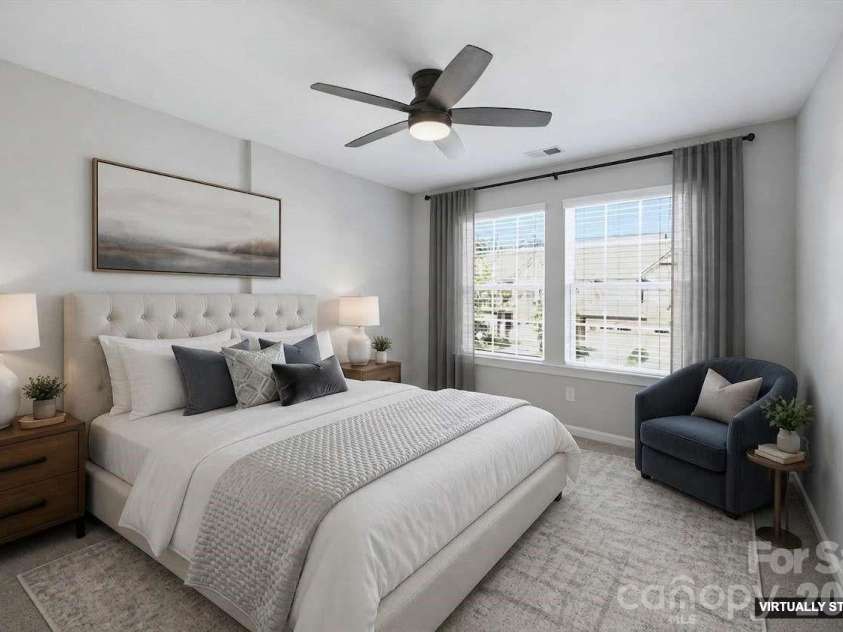 5618 Stonewells Drive, Charlotte, NC 28278.  MLS# CAR4390467, YatesRealty ID 29939. Virtually staged
