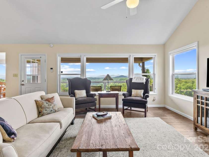 1045 & 1047 Graham Road, Marshall, NC 28753.  MLS# CAR4280943, YatesRealty ID 29941. Living room