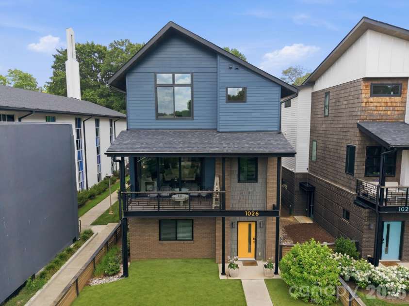 1026 Polaris Way, Charlotte, NC 28205.  MLS# CAR4391367, YatesRealty ID 29942. 