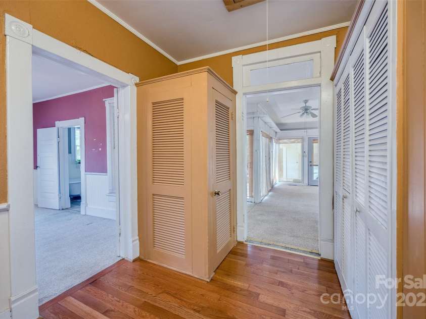 274 Old Harden Road, Winnsboro, SC 29180.  MLS# CAR4279242, YatesRealty ID 29944. Hallway with Laundry Closet and Large Storage Closet