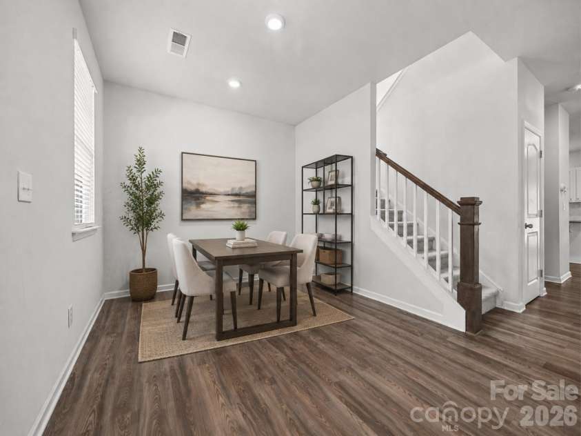 2225 Sussex Road, York, SC 29745.  MLS# CAR4392262, YatesRealty ID 29946. Virtually Staged Dining Area