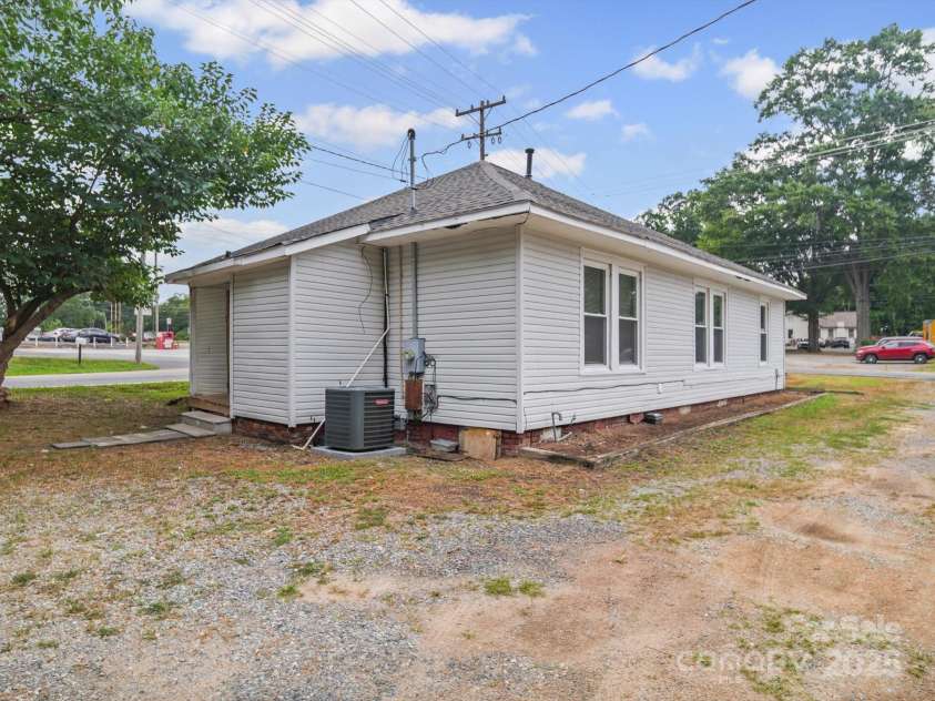 863 Old Charlotte Road, Concord, NC 28027.  MLS# CAR4272024, YatesRealty ID 29946. Back of house