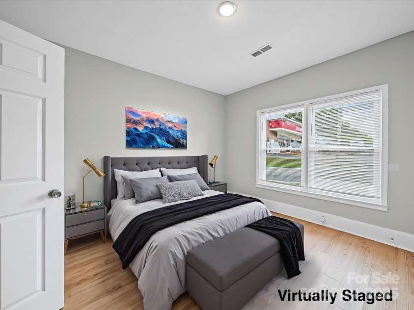 863 Old Charlotte Road, Concord, NC 28027.  MLS# CAR4272024, YatesRealty ID 29946. Virtually staged -Primary Bedroom