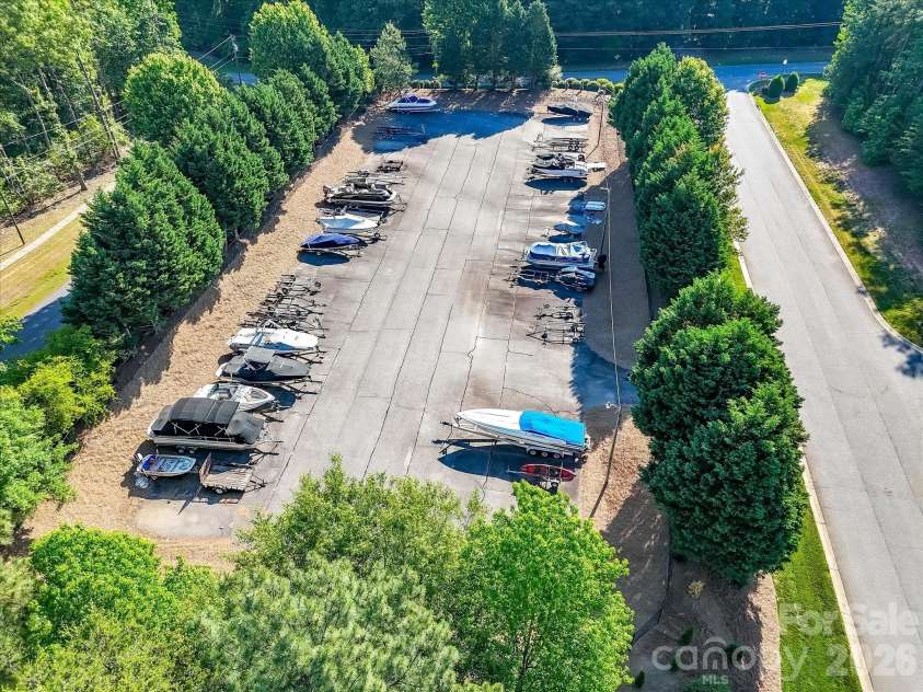4609 Firethorn Court, Denver, NC 28037.  MLS# CAR4358984, YatesRealty ID 29951. Gated Boat Storage.
