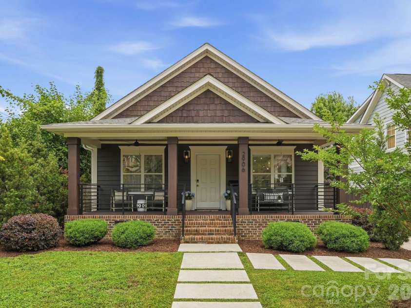 2906 Georgia Avenue, Charlotte, NC 28205.  MLS# CAR4387227, YatesRealty ID 29960. 