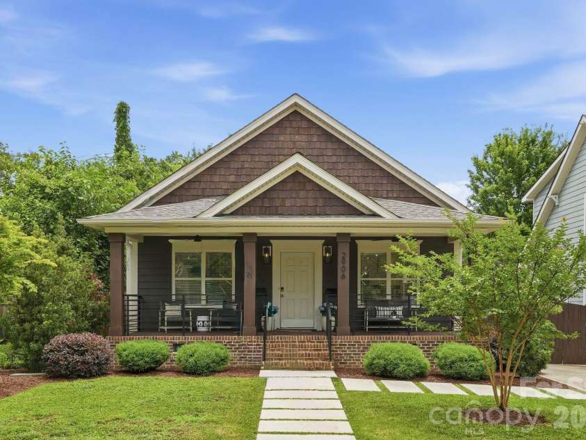 2906 Georgia Avenue, Charlotte, NC 28205.  MLS# CAR4387227, YatesRealty ID 29960. 