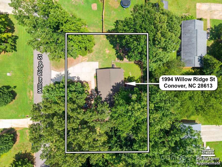 1994 Willow Ridge Street, Conover, NC 28613.  MLS# CAR4285184, YatesRealty ID 29966. 