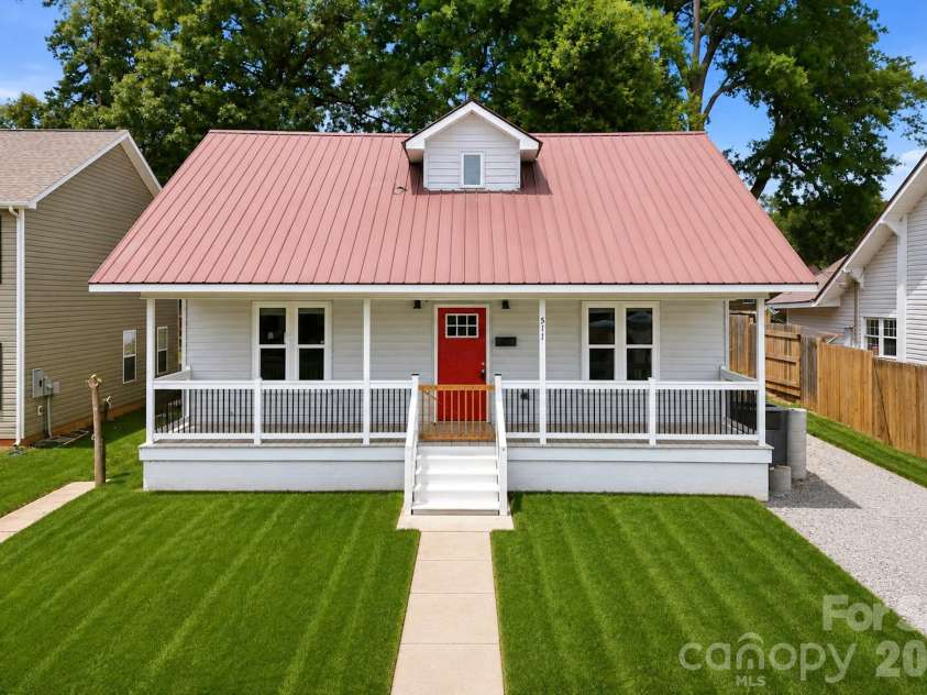 511 Johnson Street, Monroe, NC 28112.  MLS# CAR4388865, YatesRealty ID 29969. Digitally Enhanced
