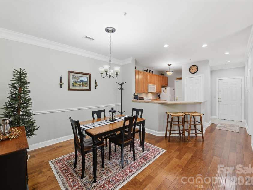 65 Glenview Lane, Maggie Valley, NC 28751.  MLS# CAR4390866, YatesRealty ID 29978. Dining Area and Kitchen