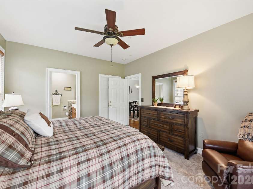 65 Glenview Lane, Maggie Valley, NC 28751.  MLS# CAR4390866, YatesRealty ID 29978. Primary Ensuite Bedroom