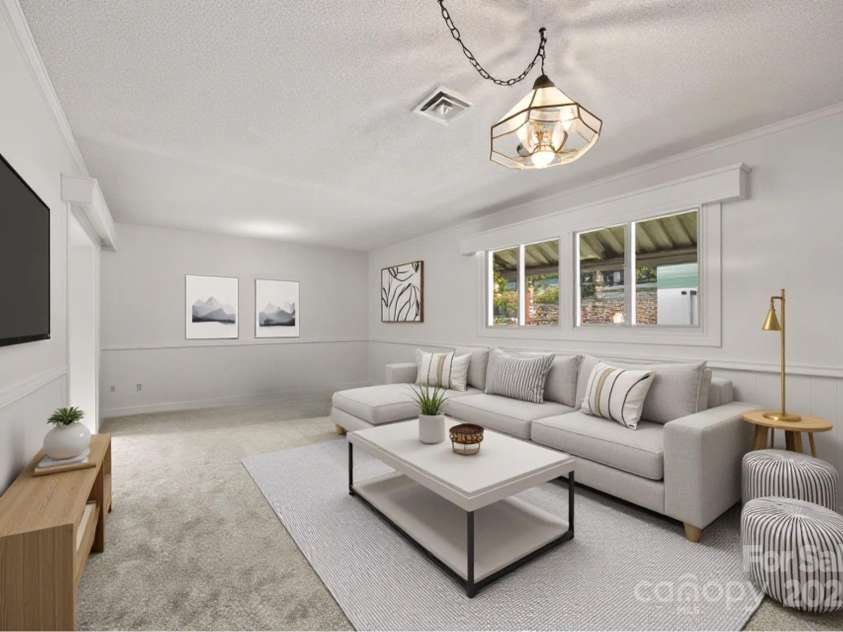 109 Rhoda Street, Canton, NC 28716.  MLS# CAR4282935, YatesRealty ID 2998. Den (virtually staged)