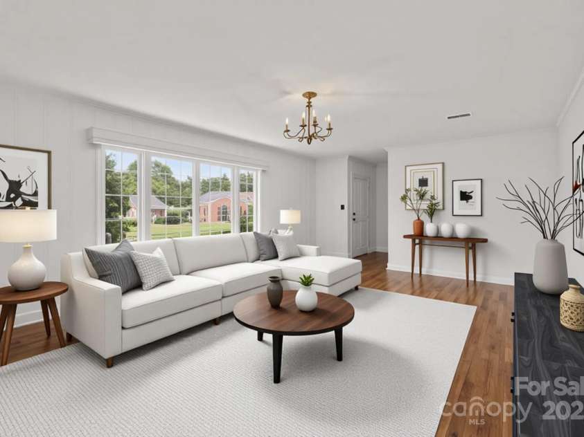 109 Rhoda Street, Canton, NC 28716.  MLS# CAR4282935, YatesRealty ID 2998. Living room (virtually staged)