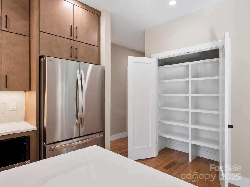 15 Perdue Place, Asheville, NC 28806.  MLS# CAR4316954, YatesRealty ID 2998. Perfect pantry