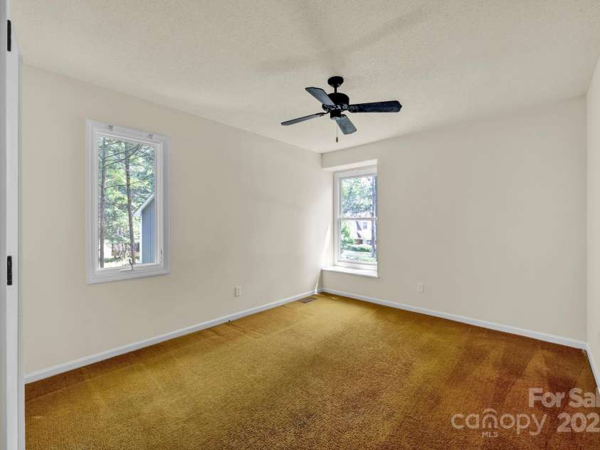 7904 Deep Hollow Court, Charlotte, NC 28226.  MLS# CAR4286796, YatesRealty ID 29980. Back Bedroom