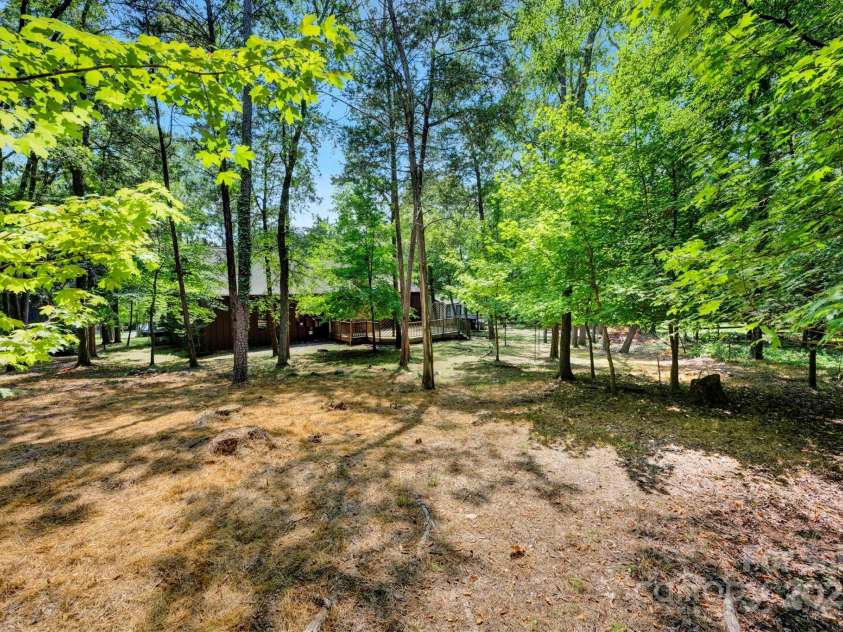 7904 Deep Hollow Court, Charlotte, NC 28226.  MLS# CAR4286796, YatesRealty ID 29980. Oversized Backyard with shed