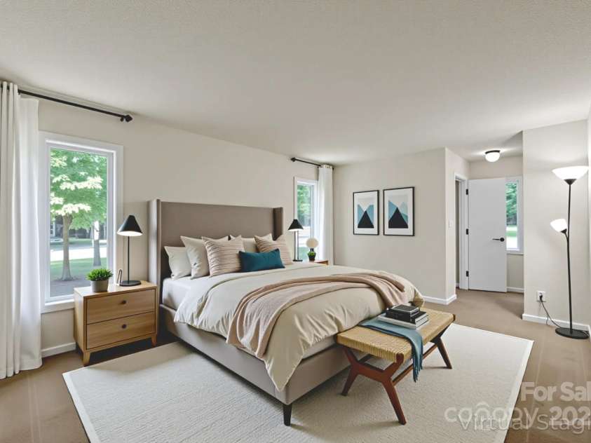 7904 Deep Hollow Court, Charlotte, NC 28226.  MLS# CAR4286796, YatesRealty ID 29980. Primary Bed