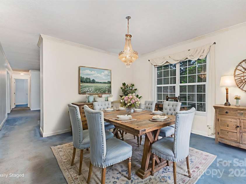 10624 Knox Avenue, Matthews, NC 28105.  MLS# CAR4283123, YatesRealty ID 29987. Virtually staged