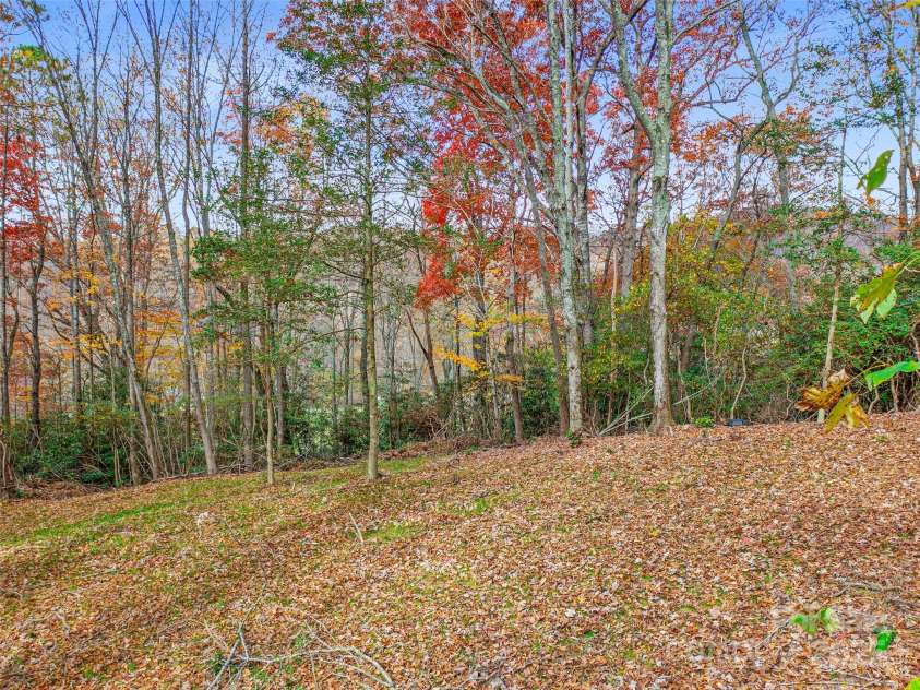 384 Flat Creek Road, Fairview, NC 28730.  MLS# CAR4240696, YatesRealty ID 2999. Potential home site