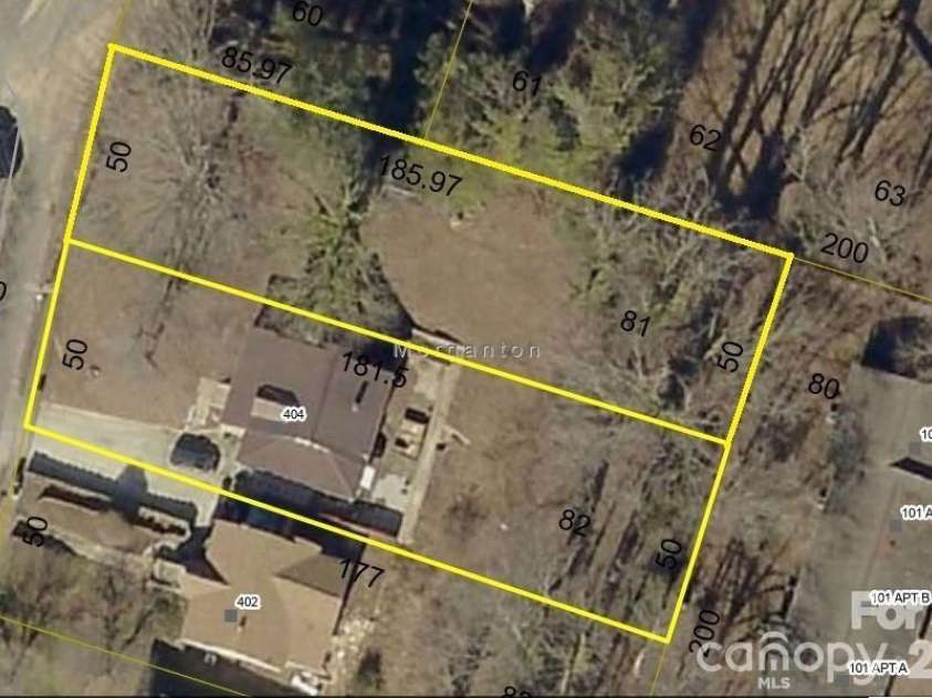 404 Huffman Street, Morganton, NC 28655.  MLS# CAR4353788, YatesRealty ID 2999. 
