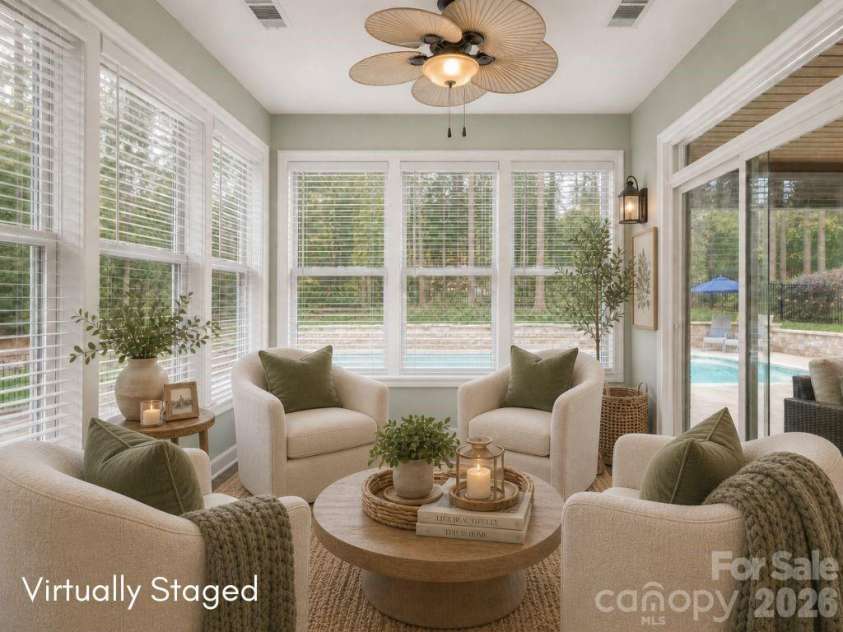 975 Rock Forest Way, Fort Mill, SC 29707.  MLS# CAR4363438, YatesRealty ID 29992. Virtual morning/coffee room