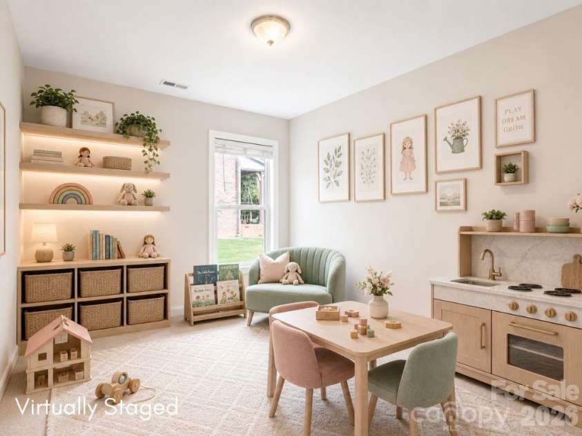 975 Rock Forest Way, Fort Mill, SC 29707.  MLS# CAR4363438, YatesRealty ID 29992. Virtual playroom/office