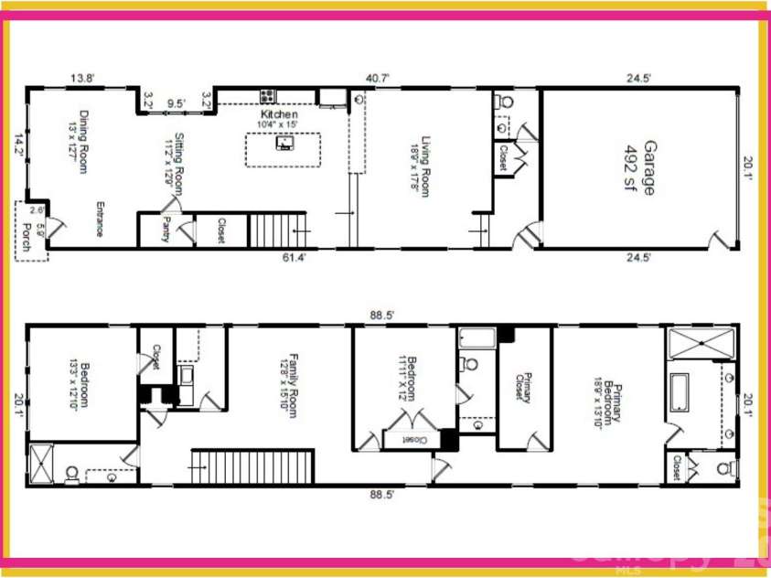 313 Solomon Street, Charlotte, NC 28216.  MLS# CAR4370384, YatesRealty ID 29993. 